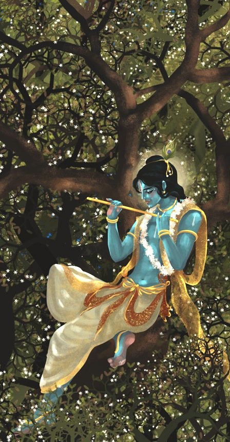 Digital painting of Lord Ganesha, adorned with intricate code-generated patterns.